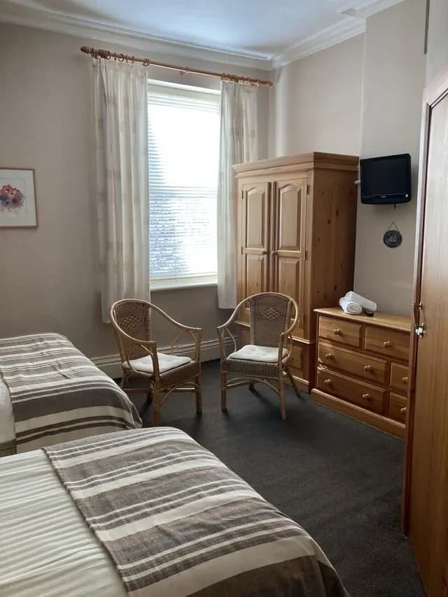 A twin room at The Fernleigh Bed & Breakfast